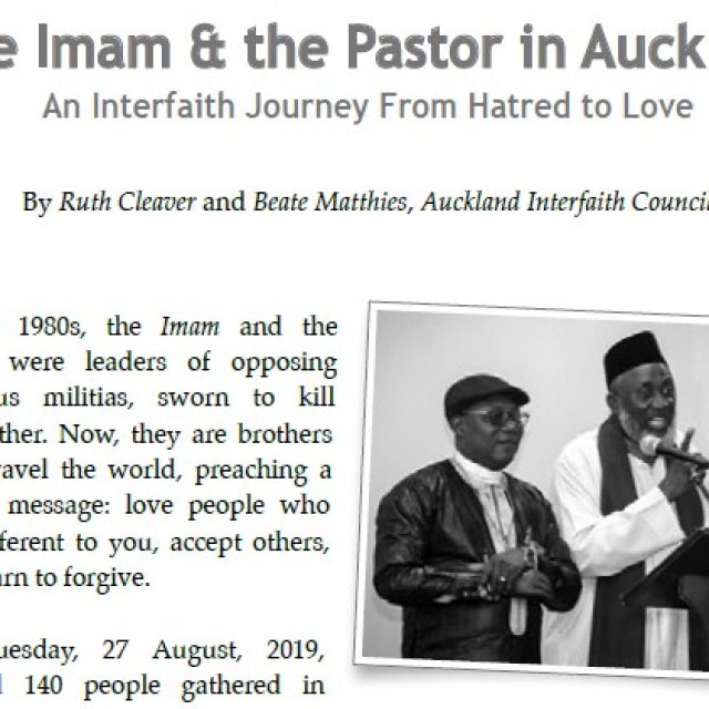 The Imam & the Pastor in Auckland